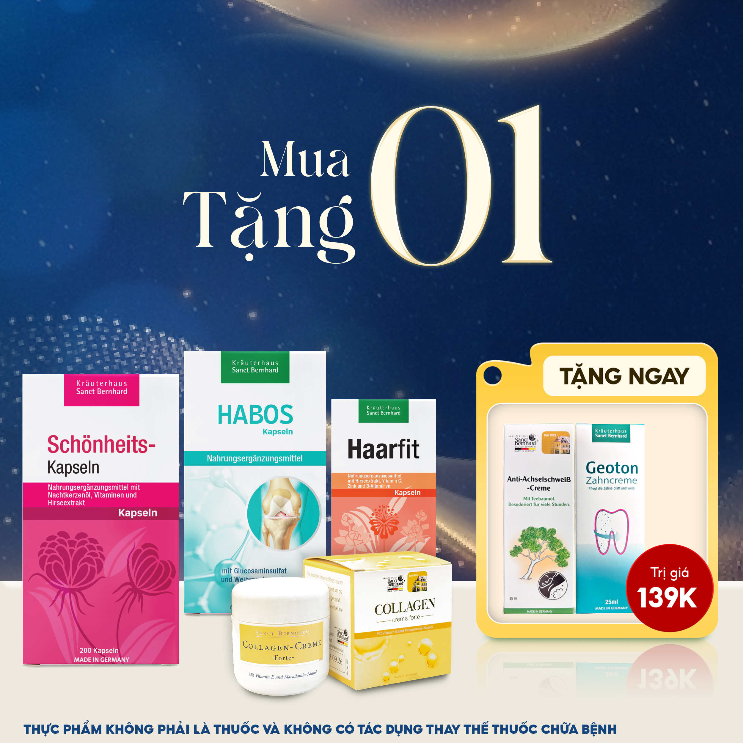 Chương trình ưu đãi Mua 1 Tặng 1 Mừng sinh nhật 10 năm Thanh Trang Pharma